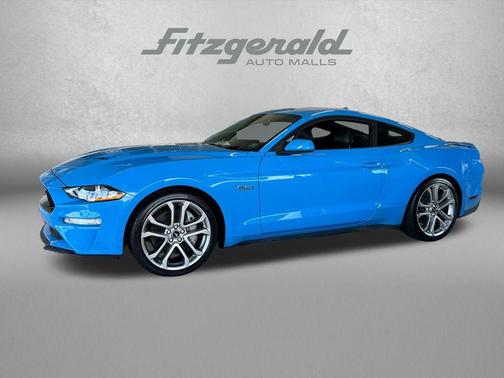 GRABBER BLUE METALLIC 2022 Ford Mustang GT Premium