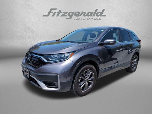 Gray 2021 Honda CR-V AWD EX