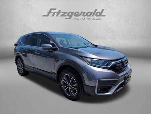 Gray 2021 Honda CR-V AWD EX