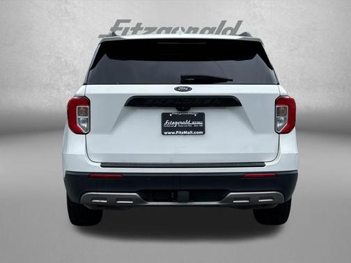 STAR WHITE MET TRI-COAT 2021 Ford Explorer XLT