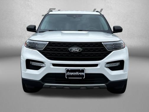 STAR WHITE MET TRI-COAT 2021 Ford Explorer XLT