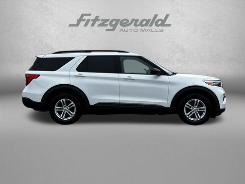 STAR WHITE MET TRI-COAT 2021 Ford Explorer XLT