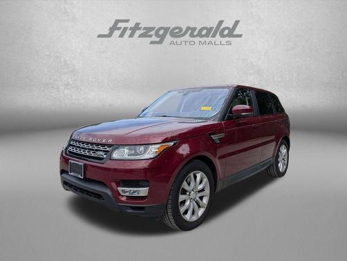Maroon 2017 Land Rover Range Rover Sport 3.0L Turbocharged Diesel HSE Td6
