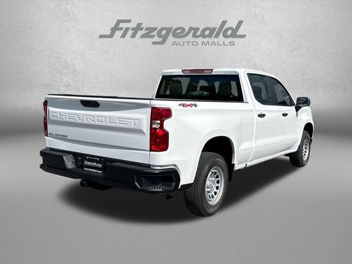 Summit White 2026 Chevrolet Silverado 1500 WT