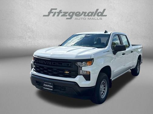 Summit White 2026 Chevrolet Silverado 1500 WT