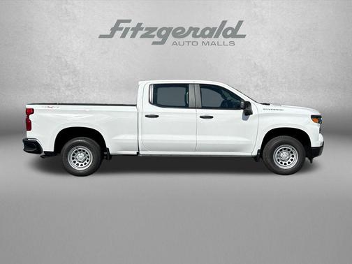Summit White 2026 Chevrolet Silverado 1500 WT