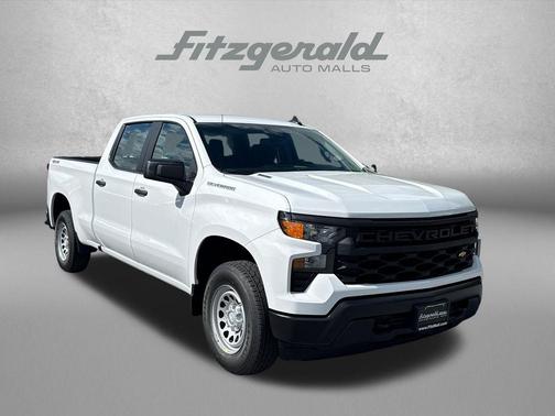 Summit White 2026 Chevrolet Silverado 1500 WT