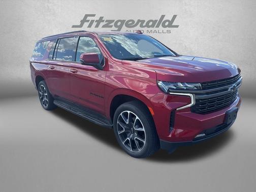 Cherry Red Tintcoat 2022 Chevrolet Suburban RST