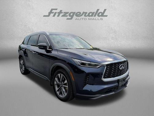 Grand Blue 2022 INFINITI QX60 Luxe