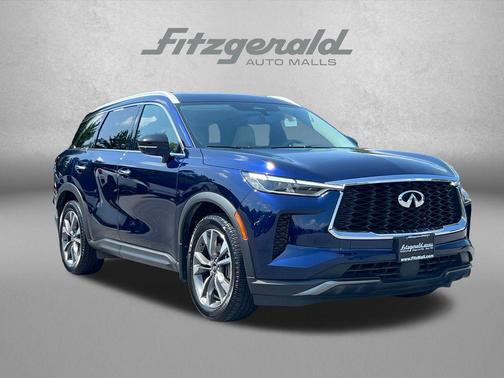 Grand Blue 2022 INFINITI QX60 Luxe