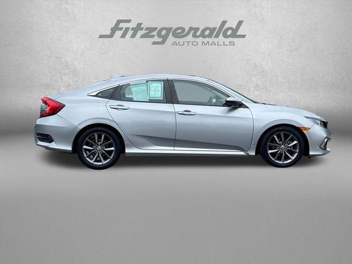 Lunar Silver Metallic 2020 Honda Civic EX