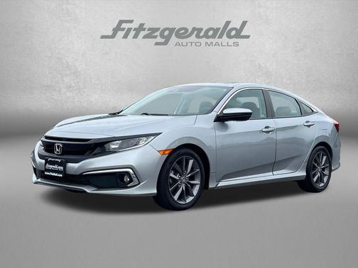 Lunar Silver Metallic 2020 Honda Civic EX
