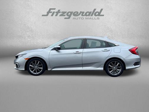 Lunar Silver Metallic 2020 Honda Civic EX
