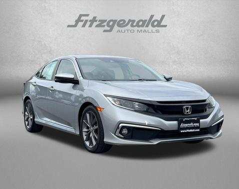 Lunar Silver Metallic 2020 Honda Civic EX