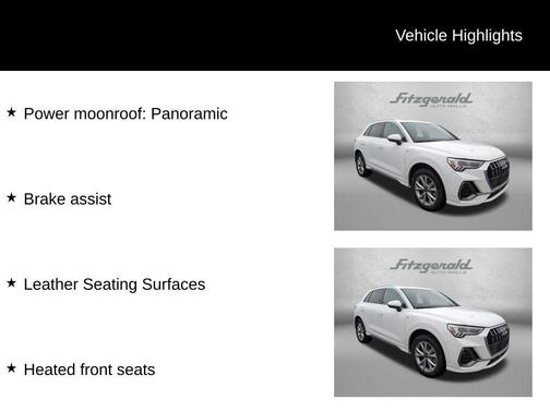 2025 Audi Q3 Premium 45 TFSI S line quattro Tiptronic