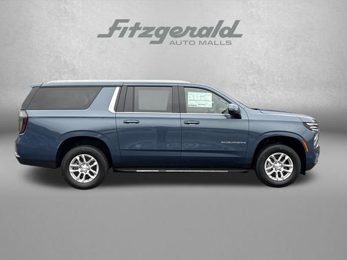 Lakeshore Blue Metallic 2026 Chevrolet Suburban LT