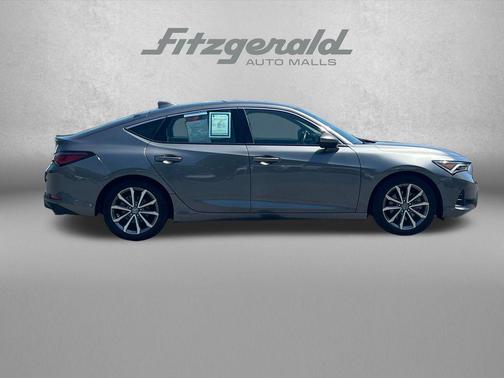 Liquid Carbon Metallic 2025 Acura Integra Base