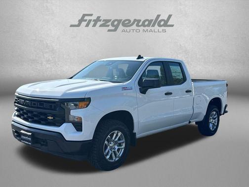 Summit White 2026 Chevrolet Silverado 1500 WT