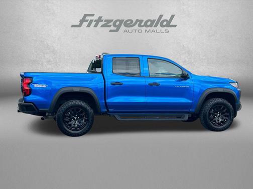 Glacier Blue Metallic 2023 Chevrolet Colorado Trail Boss