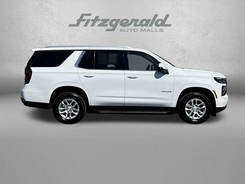 Summit White 2025 Chevrolet Tahoe LT