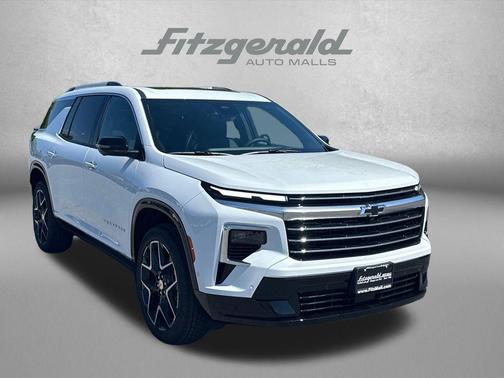 Polar White Tricoat 2026 Chevrolet Traverse High Country