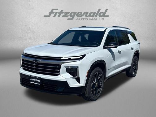 Polar White Tricoat 2026 Chevrolet Traverse High Country