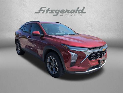 Crimson Metallic 2025 Chevrolet Trax LT