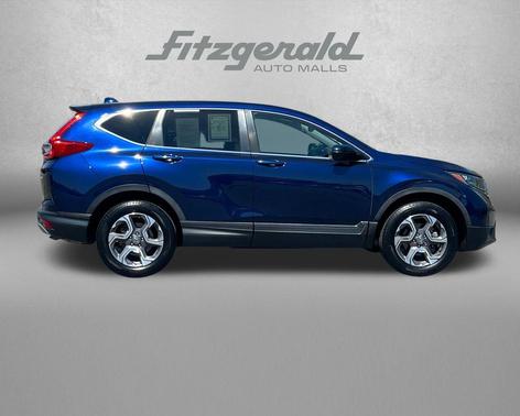 Obsidian Blue Pearl 2018 Honda CR-V EX-L