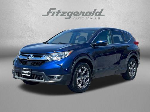 Obsidian Blue Pearl 2018 Honda CR-V EX-L
