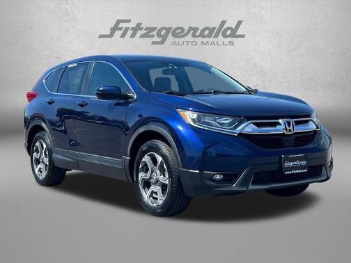 Obsidian Blue Pearl 2018 Honda CR-V EX-L