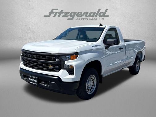 Summit White 2026 Chevrolet Silverado 1500 WT