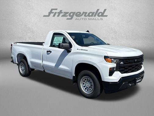 Summit White 2026 Chevrolet Silverado 1500 WT