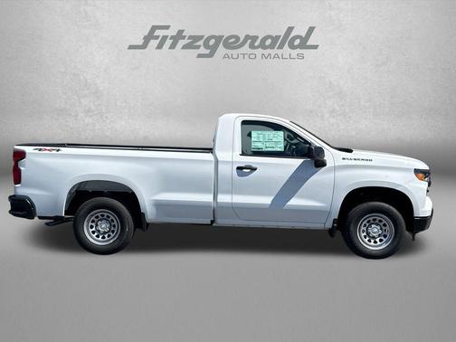 Summit White 2026 Chevrolet Silverado 1500 WT