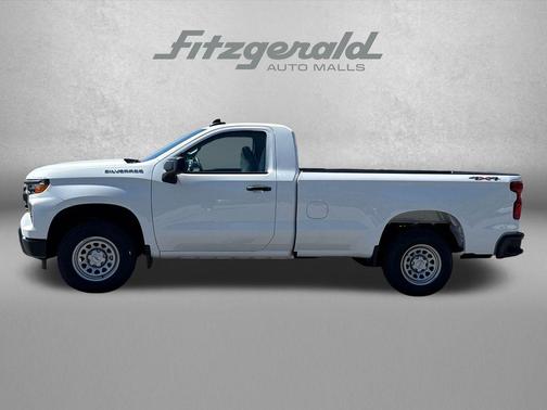 Summit White 2026 Chevrolet Silverado 1500 WT