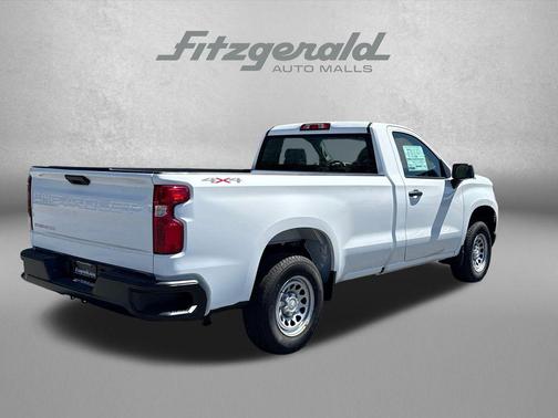 Summit White 2026 Chevrolet Silverado 1500 WT