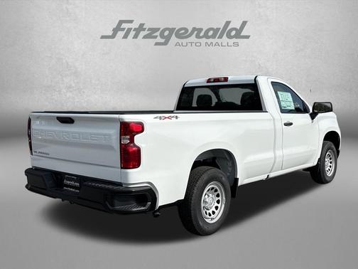 Summit White 2026 Chevrolet Silverado 1500 WT