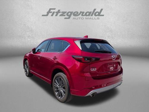 Soul Red Crystal Metallic 2025 Mazda CX-5 2.5 Turbo Signature