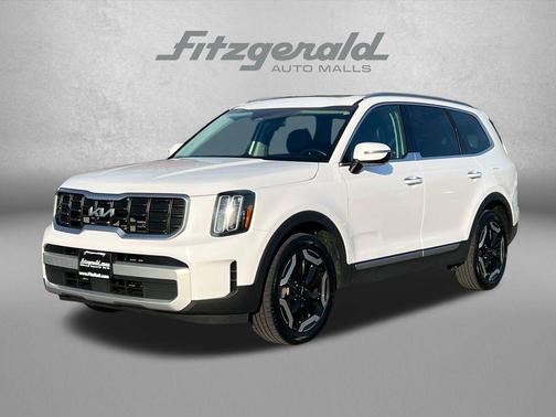 Glacial White Pearl 2025 Kia Telluride S