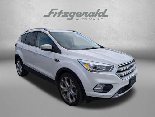 WHITE PLATINUM MET TRI-COAT 2019 Ford Escape Titanium