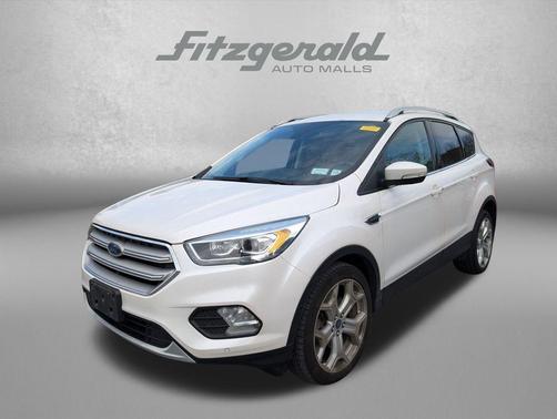 WHITE PLATINUM MET TRI-COAT 2019 Ford Escape Titanium