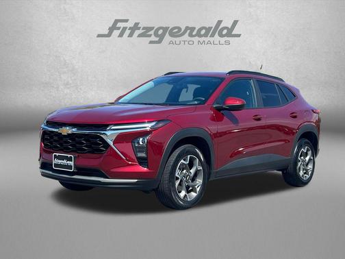 Crimson Metallic 2025 Chevrolet Trax LT