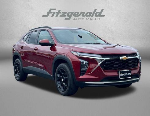 Crimson Metallic 2025 Chevrolet Trax LT