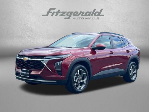 Crimson Metallic 2025 Chevrolet Trax LT