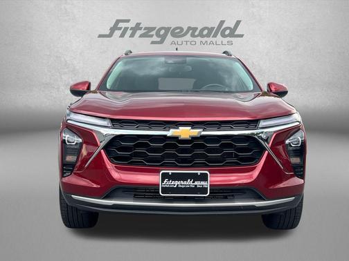 Crimson Metallic 2025 Chevrolet Trax LT