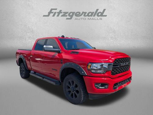 Flame Red Clearcoat 2022 RAM 2500 Big Horn Crew Cab 4x4 6'4' Box