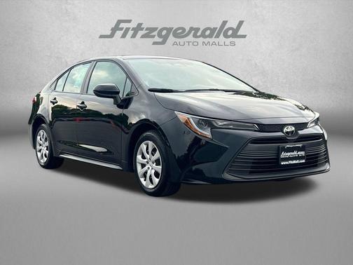 Midnight Black Metallic 2025 Toyota Corolla LE