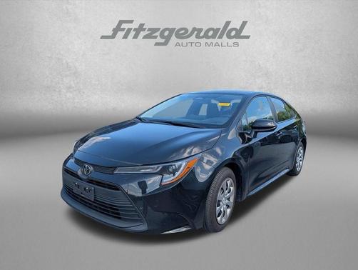 Midnight Black Metallic 2025 Toyota Corolla LE