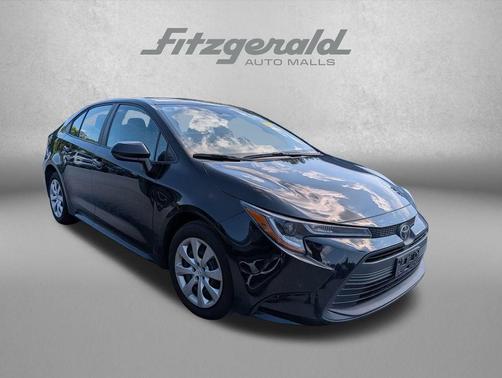 Midnight Black Metallic 2025 Toyota Corolla LE
