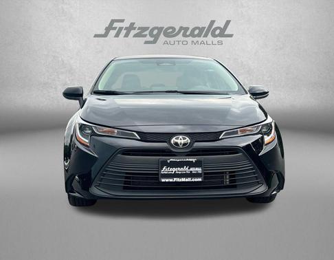 Midnight Black Metallic 2025 Toyota Corolla LE