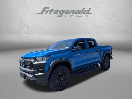 Glacier Blue Metallic 2023 Chevrolet Colorado Trail Boss